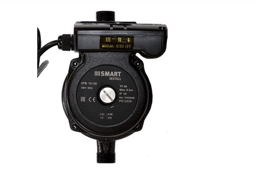 Насос повысительный Smart Install CPB 15-120 195мм 270Вт 1x230В 50Гц с гайками в Самаре