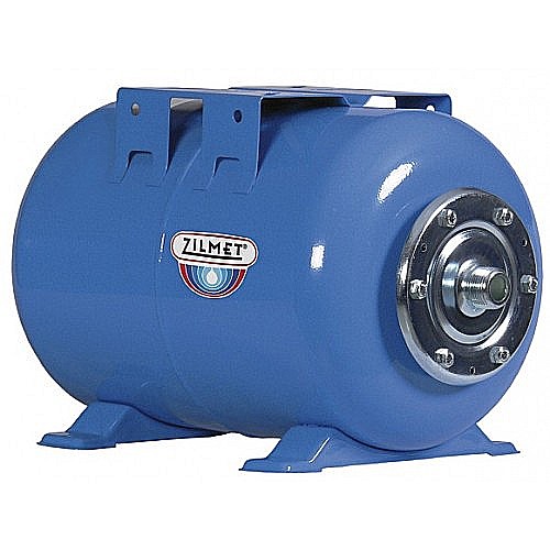 Гидроаккумулятор горизонтальный синий Zilmet ULTRA-PRO - 50л. (PN10, мемб.бутил, фланец стальной) в Самаре