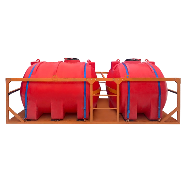 Кассета с горизонтальными емкостями ПолиТим (PolyTeam) 10000л (6000+4000л) (Арт. PТ-G6000-1-50*4000-1-50 ) в Самаре