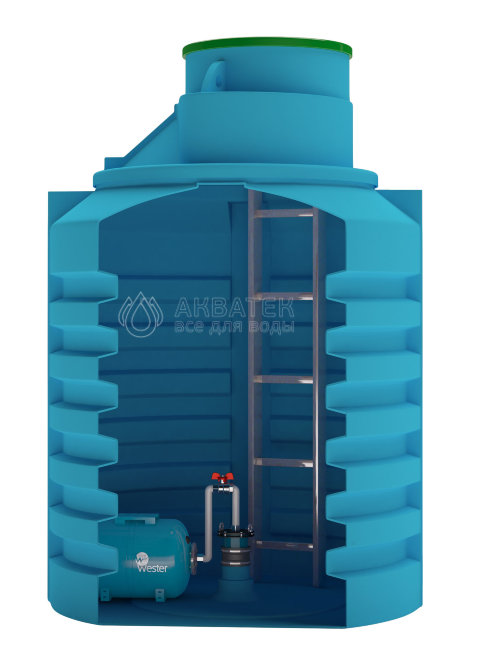 Кессон 3м3 (для обсадной трубы 125-133 мм), Aquatech (АКВАТЕК) в Самаре