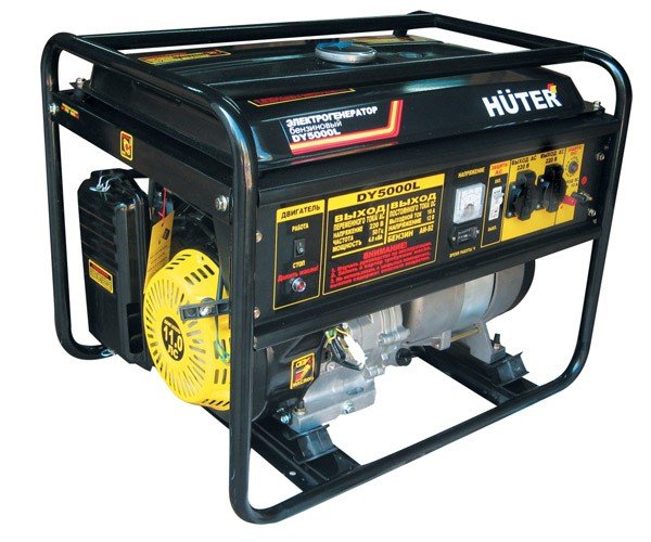Портативный бензогенератор HUTER DY5000L в Самаре Портативный бензогенератор HUTER DY5000L в Самаре