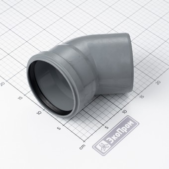 Отвод 110х45 пластик