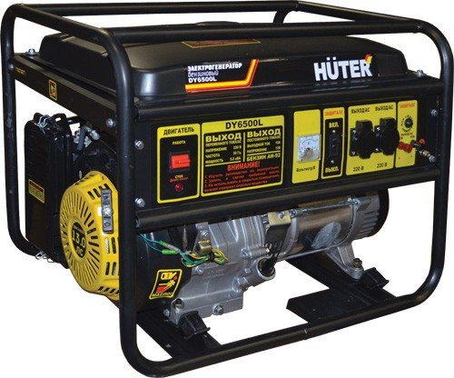 Портативный бензогенератор HUTER DY6500L в Самаре Портативный бензогенератор HUTER DY6500L в Самаре