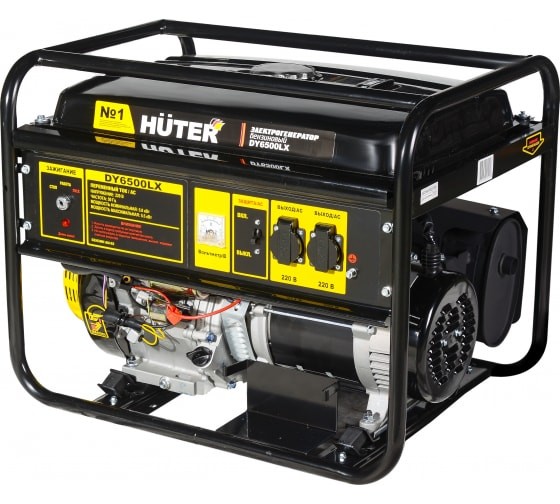 Портативный бензогенератор HUTER DY6500LX в Самаре