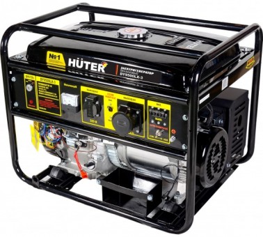 Портативный бензогенератор HUTER DY9500LX-3