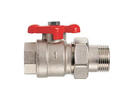 Кран шаровой IVR с американкой 1/2" в Самаре Кран шаровой IVR с американкой 1/2" в Самаре