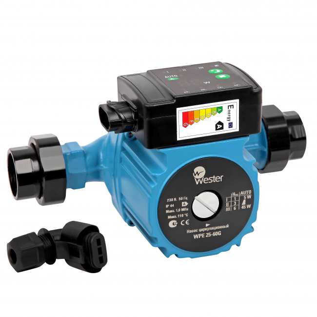 Насос Wester WPE 25-40G (с гайками) Насос Wester WPE 25-40G (с гайками)