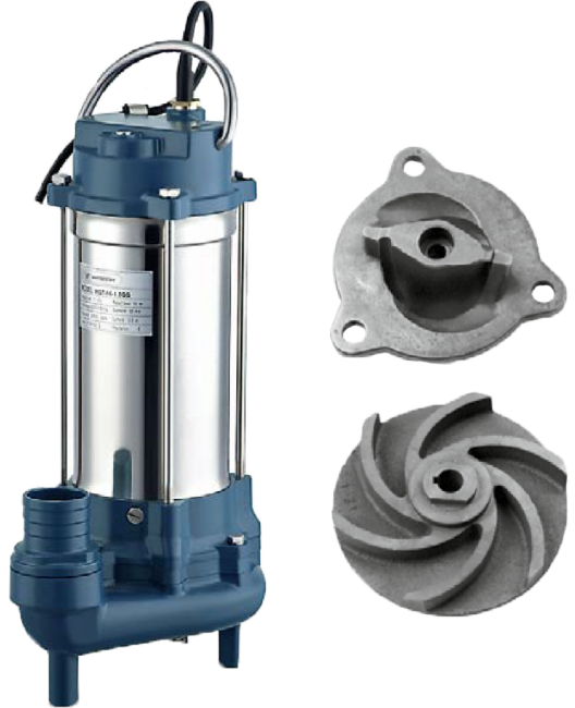 Насос фекальный с режущим механизмом Waterstry WFM7-8GRM 220 В, 50 Гц, 0,75 кВт (DAY00118021) в Самаре