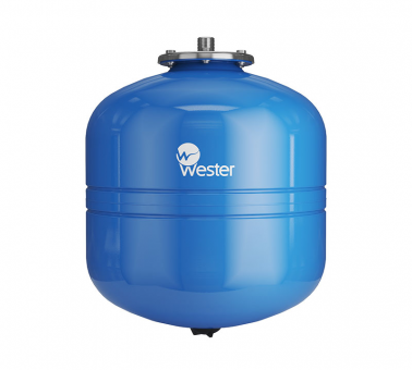 Гидроаккумулятор Wester Premium WAV 35 литров 10 бар для водоснабжения мембранный бак 1-14-0240 (нерж. контрфланец)