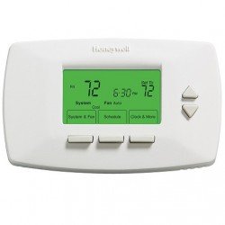 Термостат электронный программируемый с сенсорным дисплеем Honeywell RTH7500D (настраиваемые фунуции 1-2 стадии нагрев/охлаждение, любое топливо, тепловой насос) в Самаре