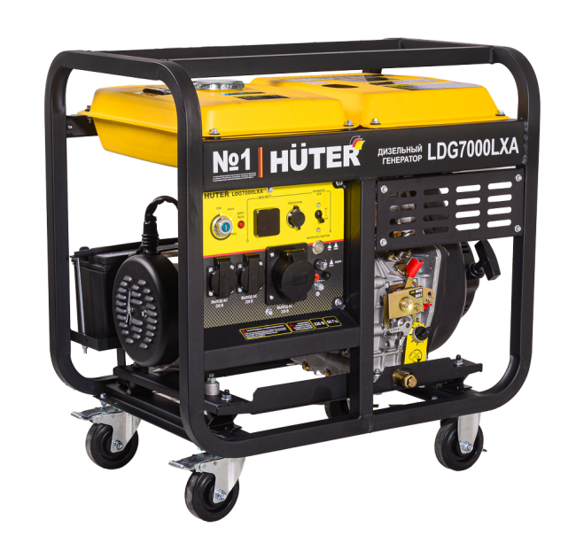 Электрогенератор дизельный LDG 7000LXА Huter Электрогенератор дизельный LDG 7000LXА Huter