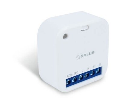 Реле модульное Salus SR600, беспроводн., с питанием 220 В, с беспотенц.контактом COM/NO(NC)